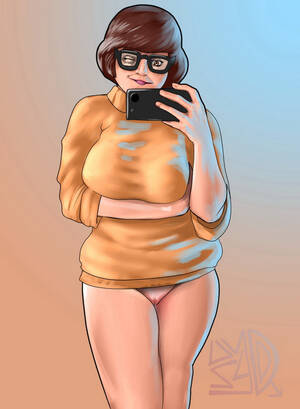 Cartoon Solo - Velma Dinkley Busty Solo Posing Female Only < Your Cartoon Porn