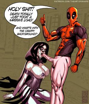 Deadpool Porn Straight - Death Marvel, Marvel Dc, Erotic Art, Superhero, Porn, Comics, Image,  Deadpool, Life