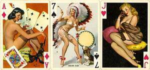 american vintage erotica - Playing Cards Deck 473