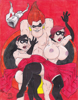 Incredibles Porn Violet And Syndrome - Rule34 - If it exists, there is porn of it / helen parr, syndrome, violet  parr / 81340