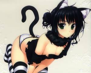 black anime characters nude - anime,neko,animal ears,erotic,nude girls & sexy pictures, naked