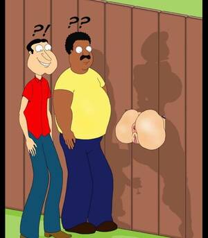 Cartoon Family Guy Porn - Family Guy XXX - Hole In The Fence Cartoon Porn Comic - HD Porn Comix