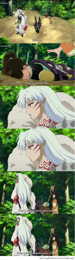 Kohaku Inuyasha Gay Porn - Inuyasha~ Sesshomaru he very caring about everyone around him hahaha