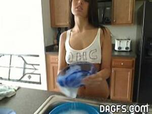 Naughty Amateur Plays - Naughty Amateur Plays With Herself While Doing The Dishes - xxx Mobile Porno  Videos & Movies - iPornTV.Net