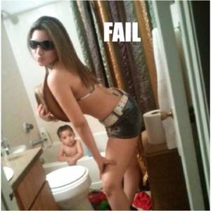 Bad Parenting Sex Captions - Epic fail in parenting. Gotta get that sexy selfie!