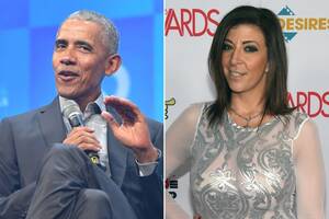 Michelle Obama Porn Captions - Twitter questions why Barack Obama follows porn star Sara Jay