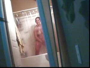 hidden shower video - Chubby girl takes a shower in hidden camera video - voyeur porn at ThisVid  tube