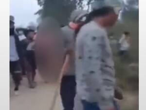 naked drunk girl gangbang - Gang rape investigated as video shows abducted Indian women being paraded  naked in Manipur | World News | Sky News