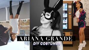 Ariana Grande Naked Porn Bunny Suit - Simple DIY Ariana Grande Costumes & Outfits! | CELEBRITY INSPIRED TUTORIALS  | Nava Rose - YouTube