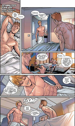 Comic Book Gay Porn - Things are heating up for comic book's Iceman | BananaGuide