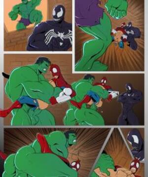 Hulk Gay Porn - Spidey VS Hulk gay furries - Gay Furry Comics