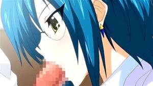 anime chick blowjob - Watch Sexy Blue Haired Anime Babe A Blowjob and Titfuck - Anime, Babe,  Hentai Porn - SpankBang