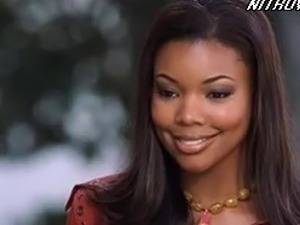 ghetto ebony cleavage - Smoking Hot Ebony Babe Gabrielle Union Shows Her Hot Cleavage