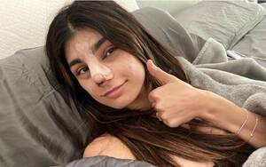 mia - Former Porn Star Mia Khalifa Gets A Nose Job To Make It More Feminine;  Preaches All To Not Idolise Women As Seen On Social Media