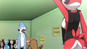 Human Regular Show Porn - Rule34 - If it exists, there is porn of it / margaret smith (regular show),  mordecai (regular show), rigby (regular show) / 5273407