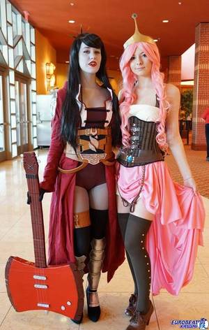 Cosplay Princess Adventure Time Porn - Steampunk Marceline and Princess Bubblegum Cosplay. - Imgur. Adventure Time  ...