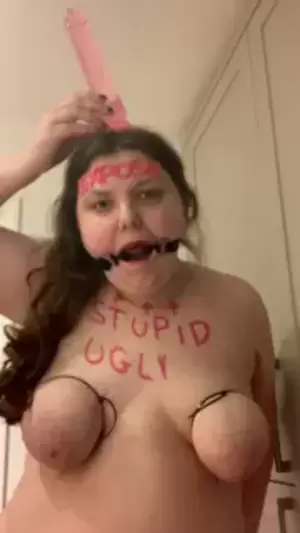 chubby slut pig - Fat pig slut exposed humiliation | xHamster