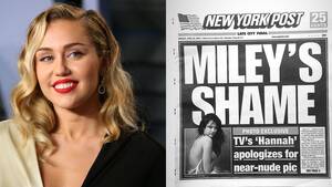 Celebrities Fucking Miley Cyrus - Miley Cyrus Retracts Her Apology Over That 2008 Vanity Fair Near-Nude  Magazine Shot