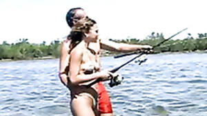 Fishing Sex Porn - Fishing fans have sex in shallow river water | voyeurstyle.com