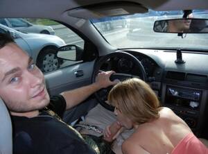 Homemade Blowjob In Car - Car Amateur Blowjob Porn Pics & Naked Photos - PornPics.com