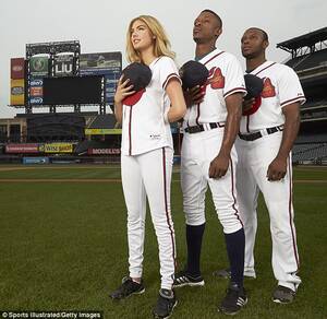 kate upton blowjob - Kate Upton bikini baseball uniform Atlanta Braves brothers | Daily Mail  Online