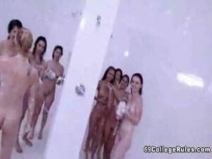 college group shower sex - College Girls Group Shower In The Dorm : XXXBunker.com Porn Tube