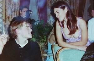 Monica Bellucci Fucking - Monica Bellucci and Leonardo DiCaprio in 1995 : r/pics