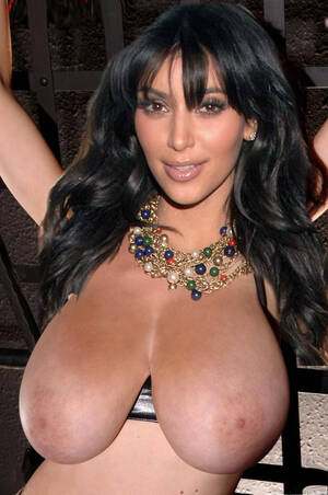 Huge Tits Nude - kim kardashian huge boobs nude â€“ Big Boobs Celebrities â€“ Biggest tits in  the World