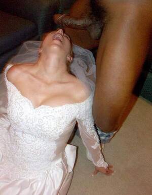 blacks fucking white brides - Wedding Brides Blonde Black Cocks