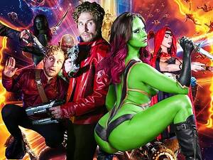 Galaxy Porn - Guardians of the Galaxy A XXX Porn Parody. Star Lord, Gamora And ... Groot!
