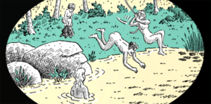 Indian Nudist Family Porn - Nudism Comes to Connecticut comics review - Comics Grinder