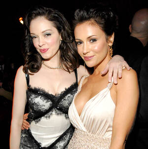 alyssa milano upskirt - Rose McGowan Calls 'Charmed' Costar Alyssa Milano 'a Lie'