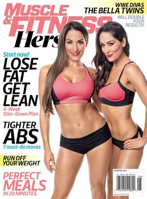 Brie Wwe Porn - Pin on Muscle & Fitness Hers Covers