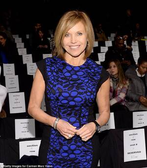 Katie Couric Cum Porn - Katie Couric debuts new face-framing haircut at New York Fashion Week |  Daily Mail Online