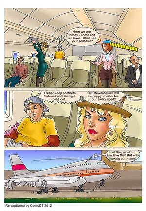 Milf Mom Porn Comics Captions - Mom Son on Plane Porn comic, Rule 34 comic, Cartoon porn comic -  GOLDENCOMICS