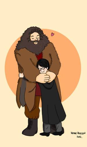 Hagrid Harry Potter Gay - Harry and Hagrid