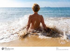 free voyeur beach ocean pictures - refreshingly Ocean Woman - a Royalty Free Stock Photo from Photocase