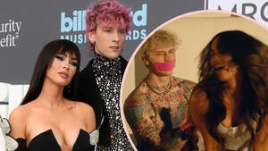 Kelly Kelly Sexy - Megan Fox Straddles Machine Gun Kelly In VERY Sexed Up Pics Following  Breakup Rumors! - Perez Hilton