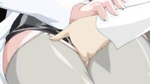 Anime Girl Fingering Her Pussy - Shy anime girl strips for her doctor and gets fingered - CartoonPorn.com