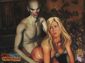 Jennifer Aniston Fucked By Monsters - Jennifer aniston fucking a girl