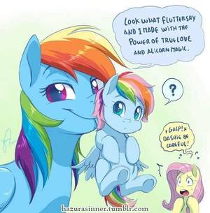 Mlp Fluttershy X Sans Porn - hazurasinner: â€œ Nobody likes a showoff, Rainbow Dash. So in my headcanon  Rainbowâ€¦