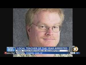 Local Teacher Porn - Local teacher named 'Teacher of the Year' in 2010 arrested on suspicion of  having child porn - YouTube