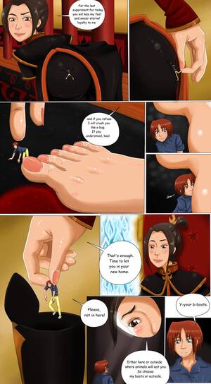 Avatar Punishment Porn - Punishment from Firelord Azula - Page 4 - Comic Porn XXX