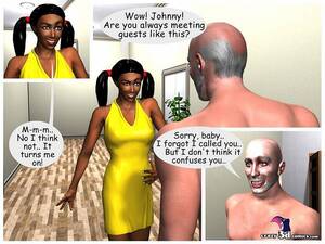 Adult Comics 3d Interracial Porn - Interracial group 3D toon porn. Adult Comics content - 12 pics.