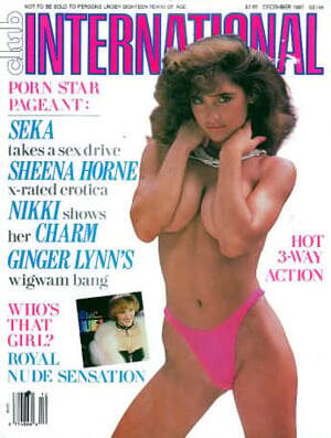 hot nudist pageant - Club International December 1987, Club International December 198