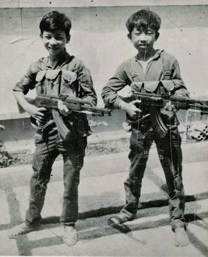 French Viet - They are members of the Dong Rai Regiment In the South Vietnamese held more  than 1000 Communist guerrilla prisoners between the ages of 11 and