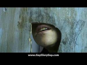 gloryhole handjob close up - 