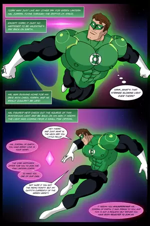 green lantern toon xxx - Yaoi porn comics Green Lantern â€“ A Test of Love