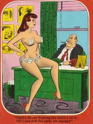 hot vintage cartoon porn - Naughty, sexy vintage 50s cartoons from 'Josie and the Pussycats' creator |  Dangerous Minds