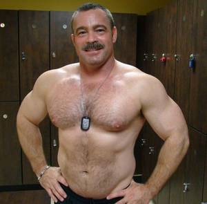 Hairy Mature Anal Men - Hot slightly hairy mature man.